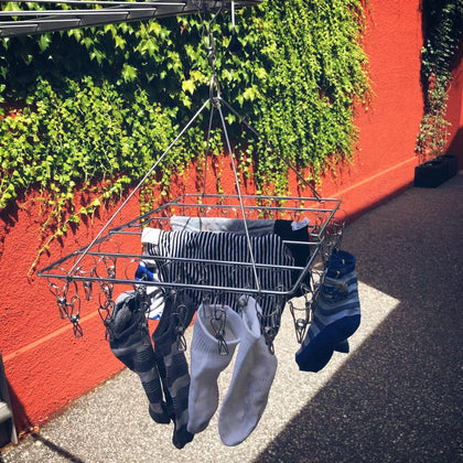The 36-Peg Stainless Steel Sock Hanger - A Laundry Game-Changer!**