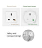 X3 16A TUYA Smart life UK Standard Alexa Google Home Amazon Mini Smart Wifi Plug UK