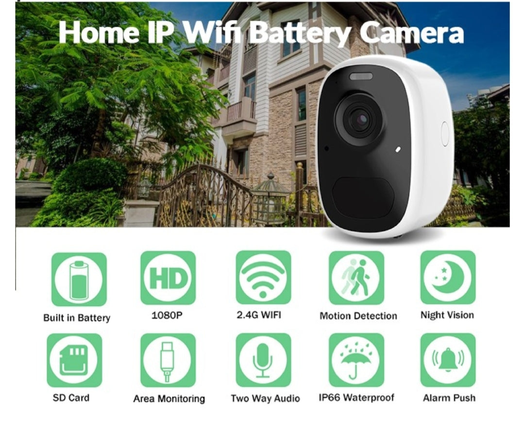 wireless cctv battery powered