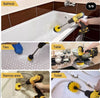 3Pcs Drill Brush 360 Attachments brush,drill cleaner kit,scrubbing brushes,tile Kit Cleaner Scrubbing Brushes for Bathroom Shower Kitchen